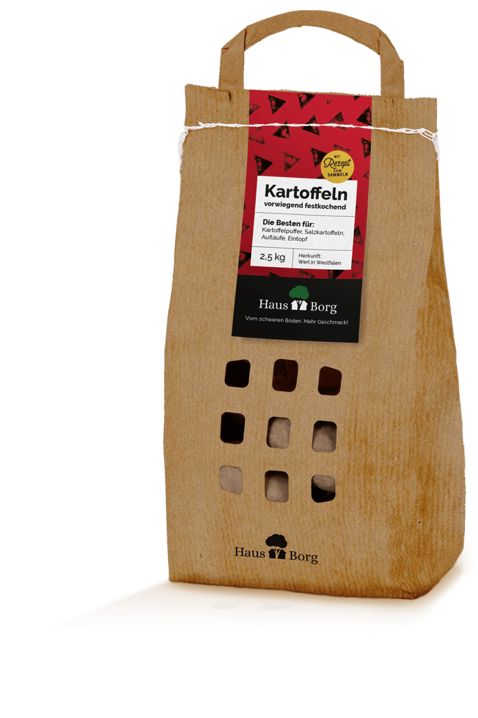 Kartoffelbeutel vorwiegend festkochende Kartoffeln